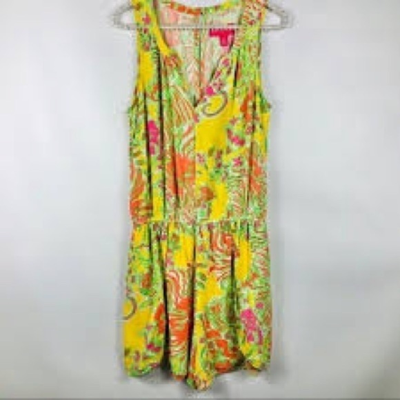 Lily Pulitzer Romper​​​​​​​​​​​​​ - Picture 1 of 7